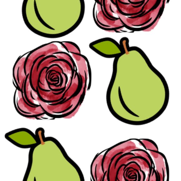 Handcrafted Rose Pear Perfumed Body Oil Body Juice Mist Sprayer Fast Absorption - Picture 9 of 10